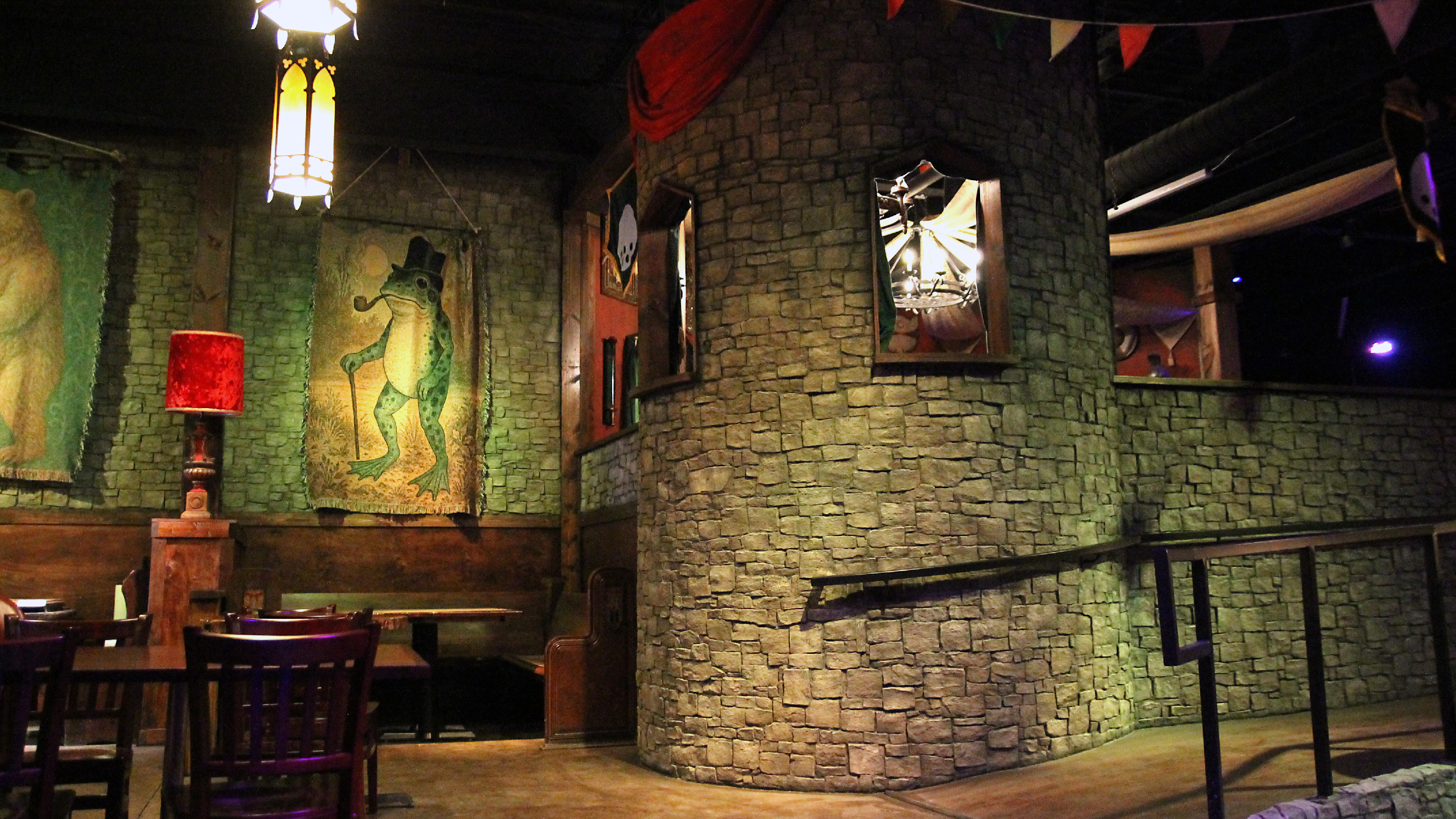 A themed room at Parcadia
