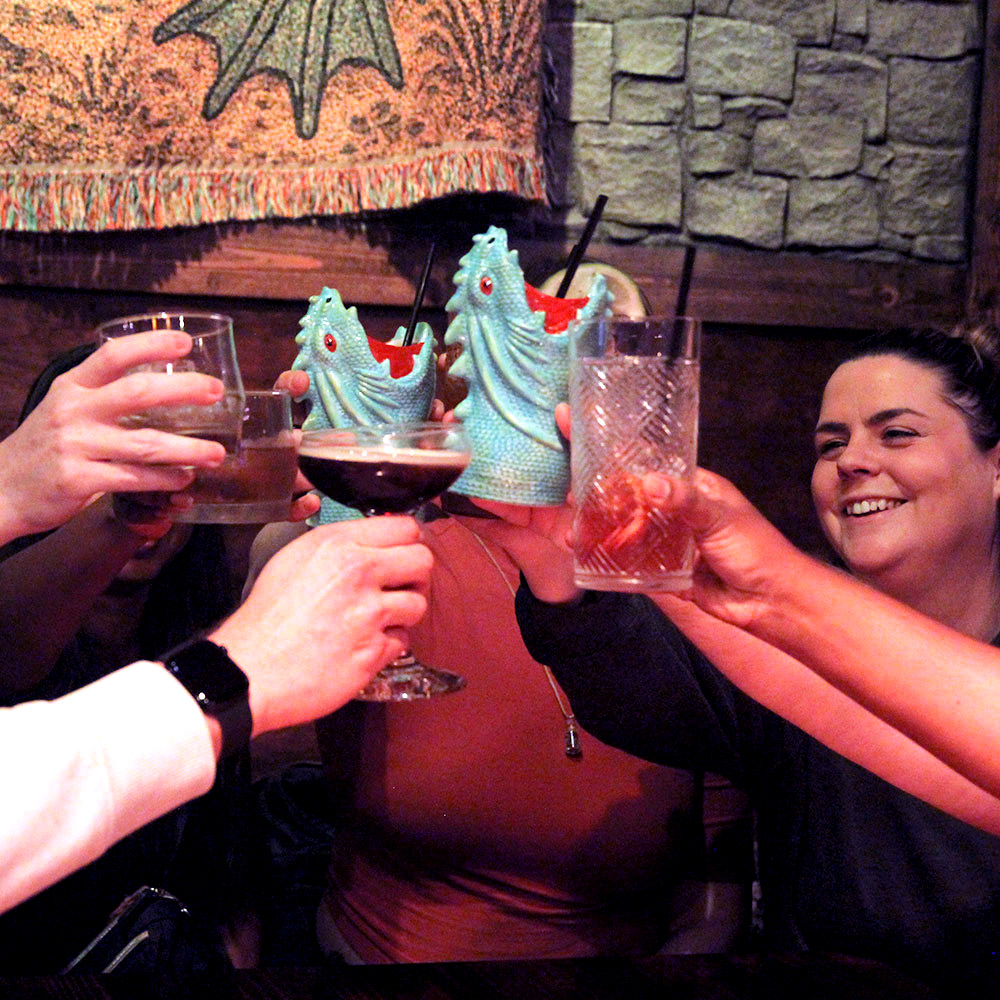 Team building activity at Parcadia