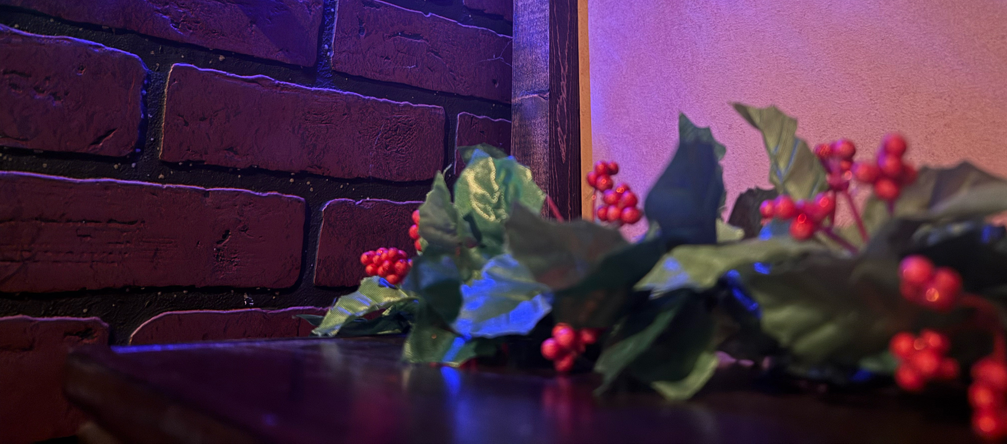 A warm seasonal drink